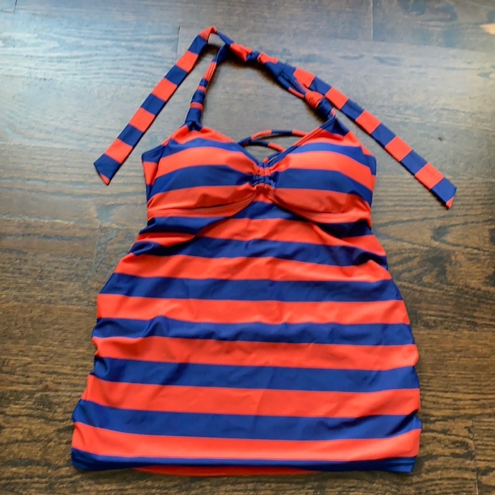 EUC Motherhood Maternity Swim Tankini Top Size S